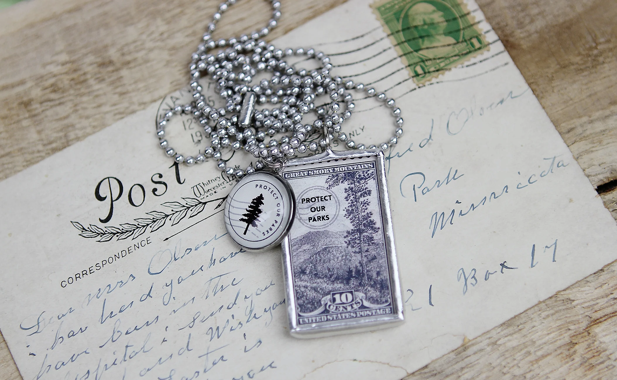TENNESSEE Great Smoky Mountains National Park Necklace - Image 2