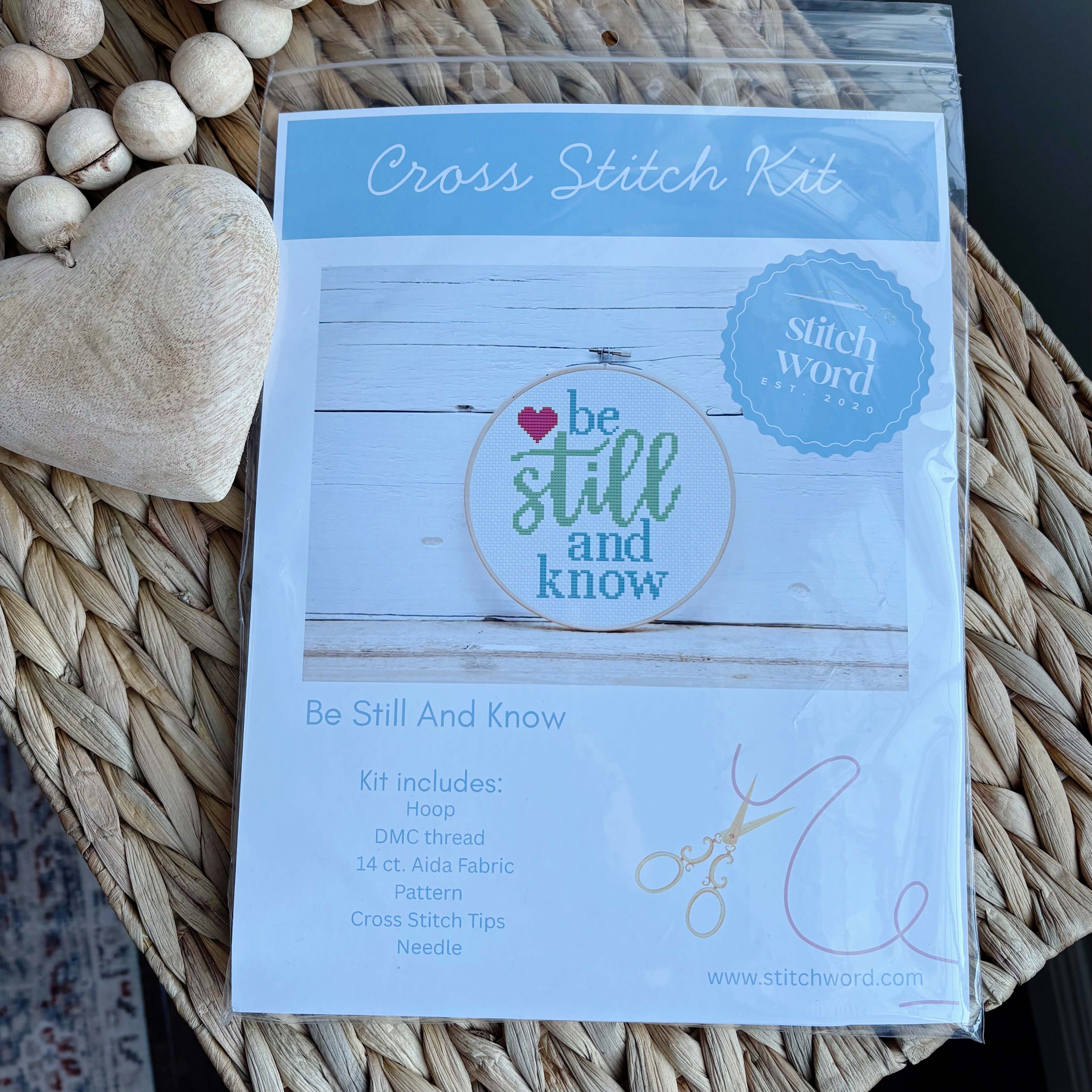 Be Still and Know Cross Stitch Kit - Image 3