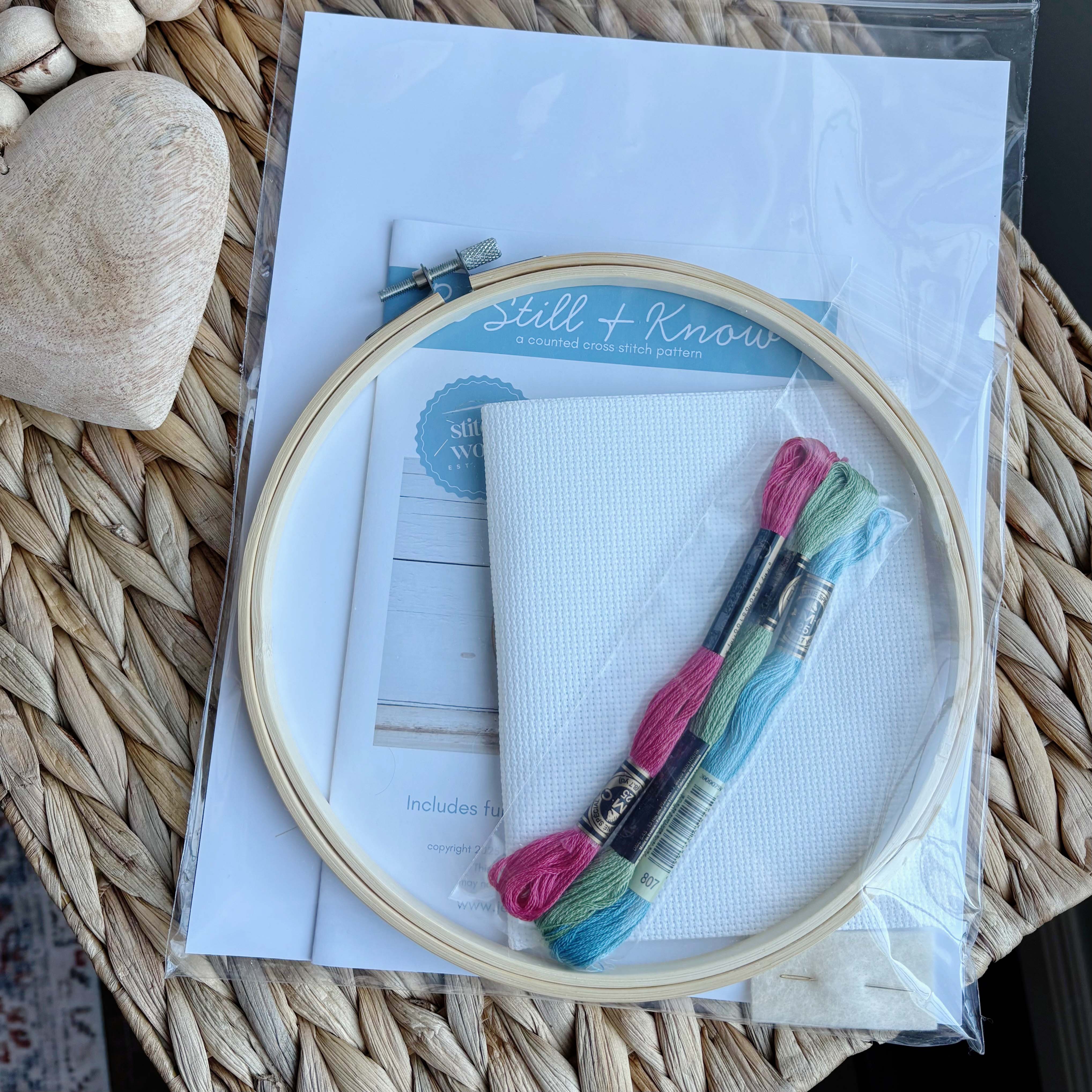 Be Still and Know Cross Stitch Kit - Image 4