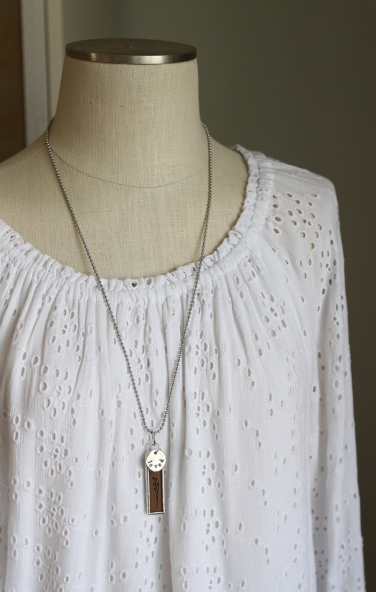 Be Thou My Vision Faith Hymn Charm Necklace - Image 4