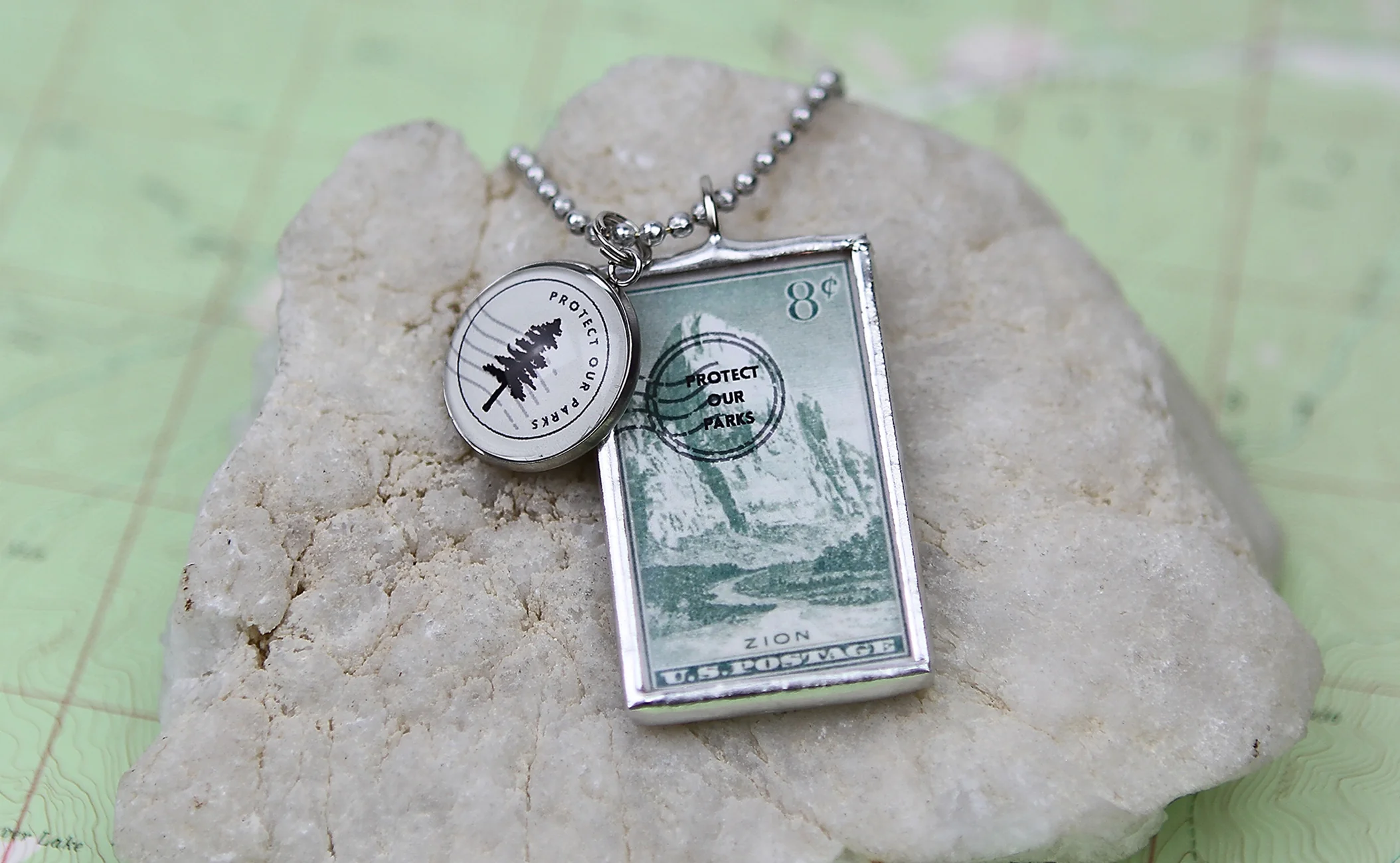 UTAH Zion National Park Necklace - Image 3