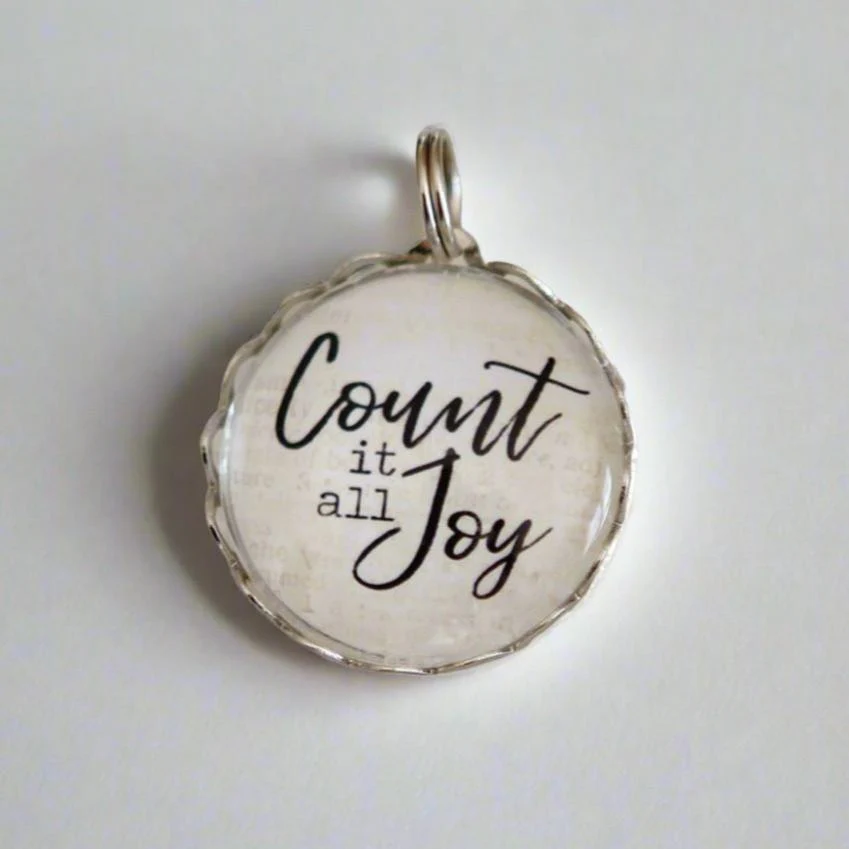 Count It All Joy Bubble Charm