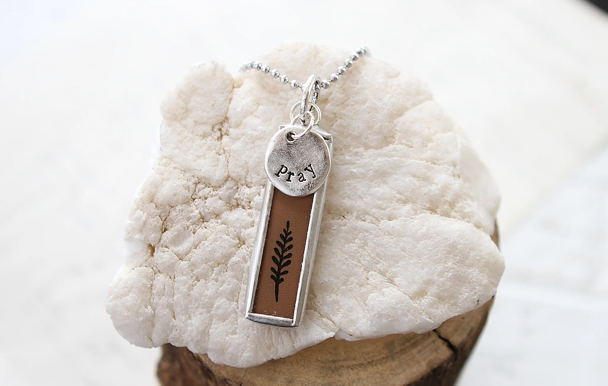 Early In The Morning Faith Hymn Charm Necklace - Image 2