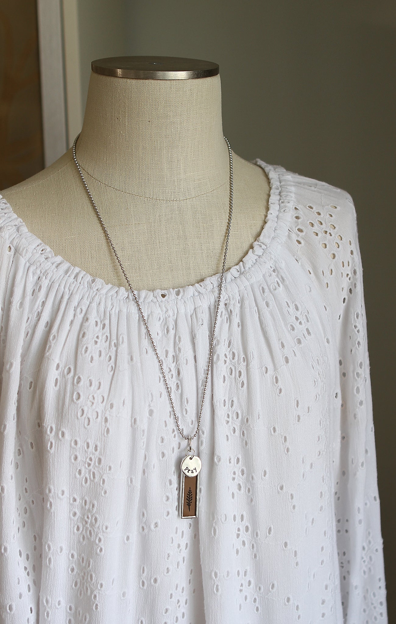 Early In The Morning Faith Hymn Charm Necklace - Image 4