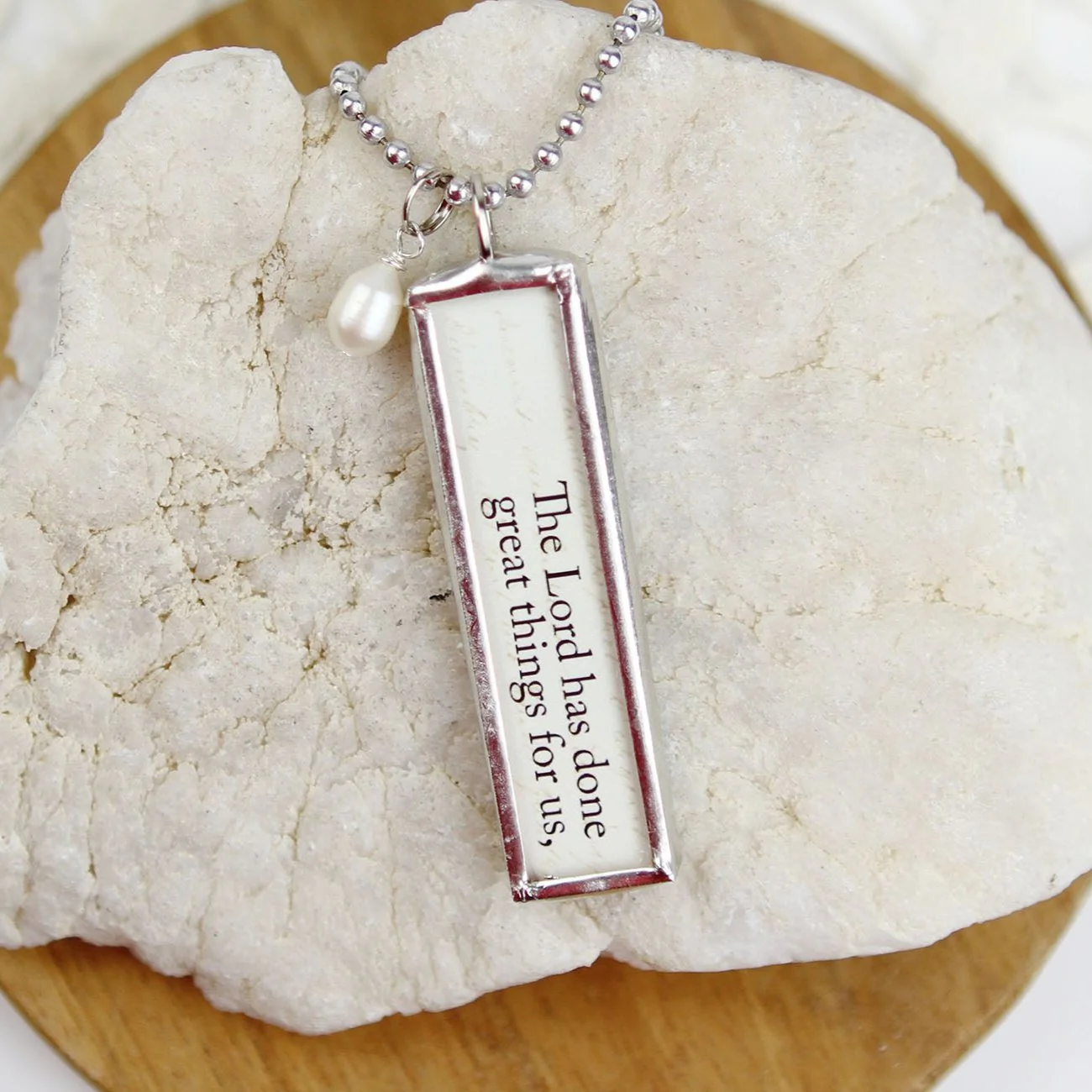 Filled With Joy Soldered Art Jewelry Charm - Image 2