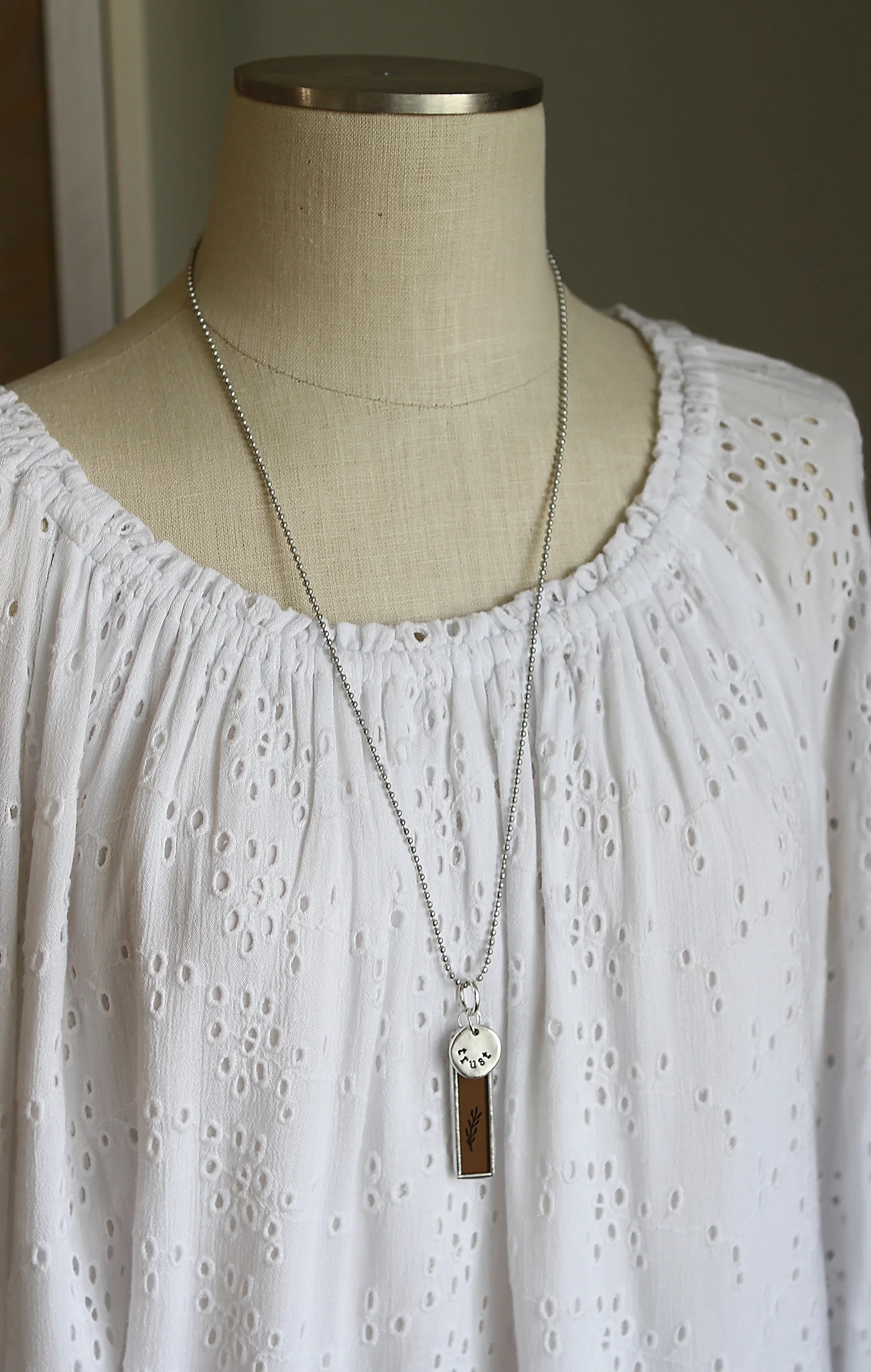 Great Is Thy Faithfulness Faith Hymn Charm Necklace - Image 4