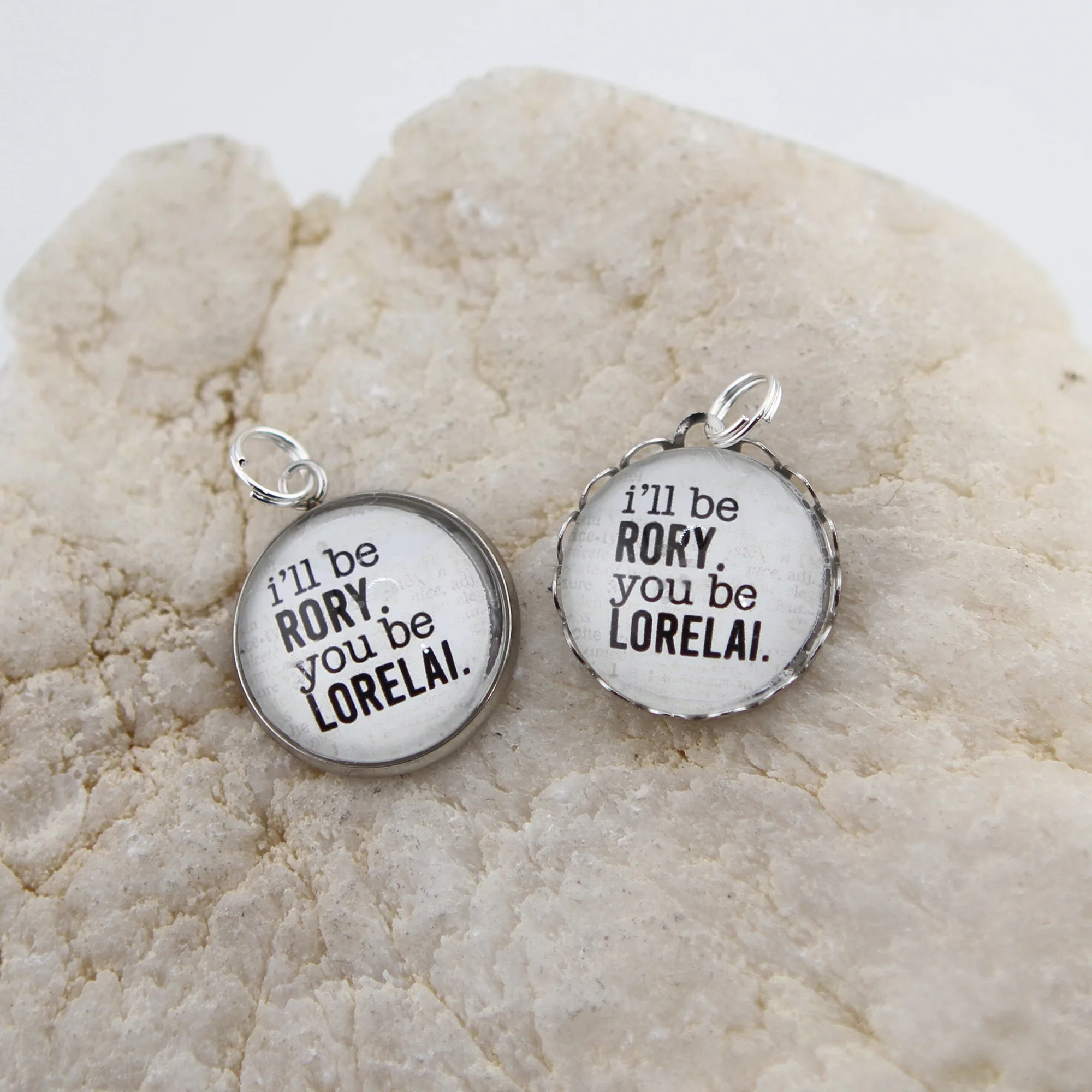I'll be Rory Round Bubble Charm - Image 3