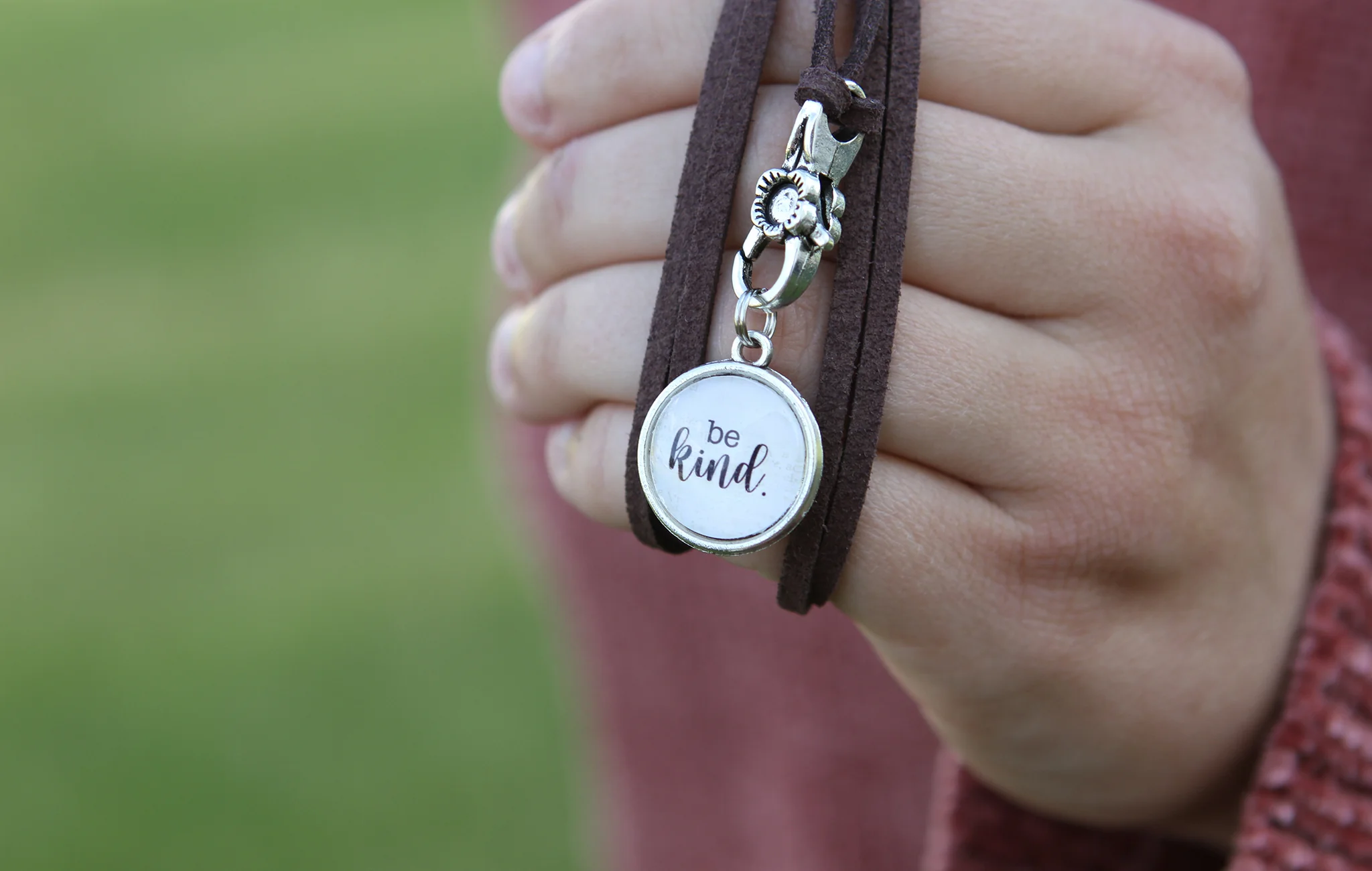 In A World Where You Can Be Anything Be Kind Double Bubble Charm - Image 5