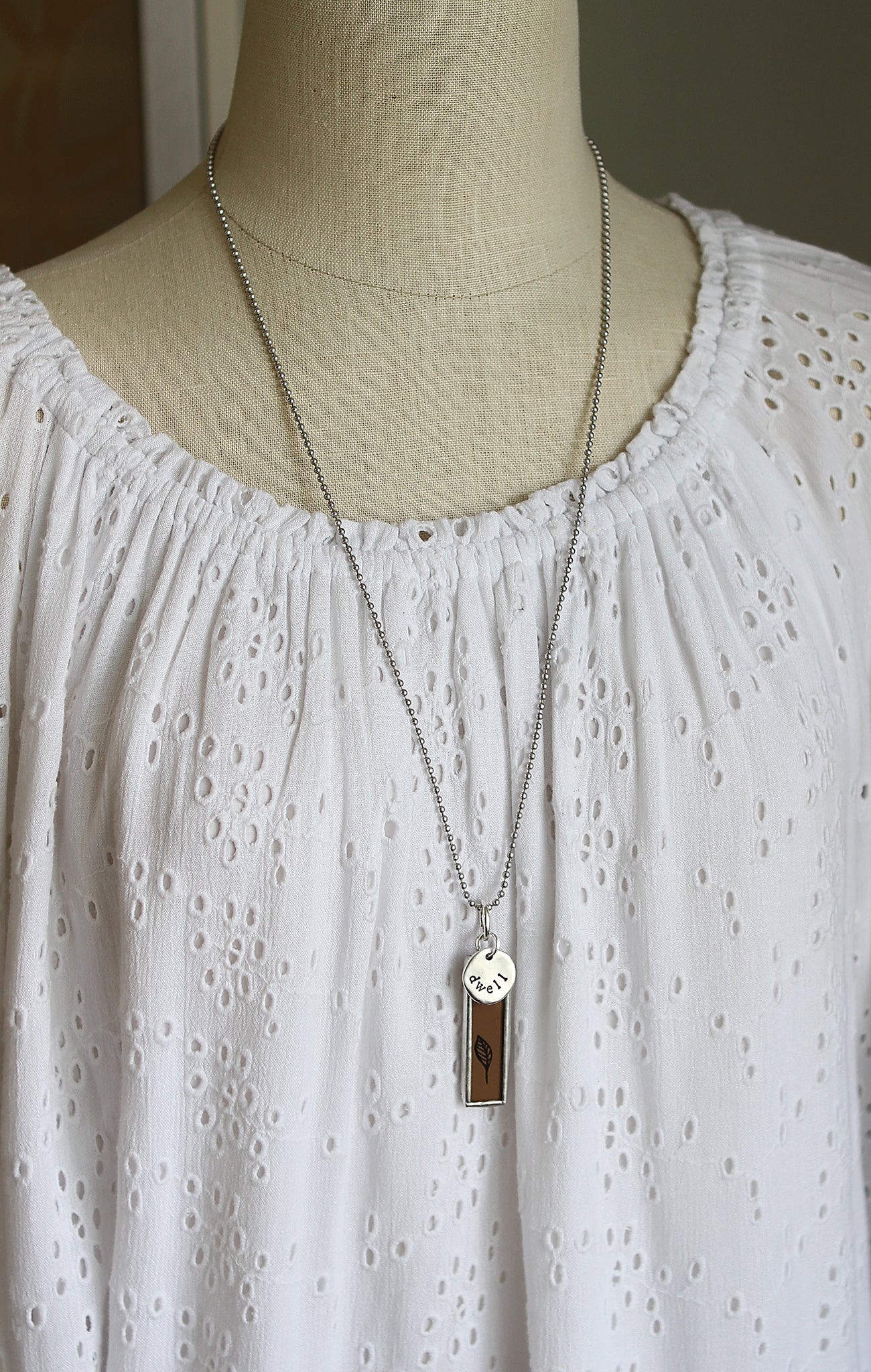 In Christ Alone Faith Hymn Charm Necklace - Image 4