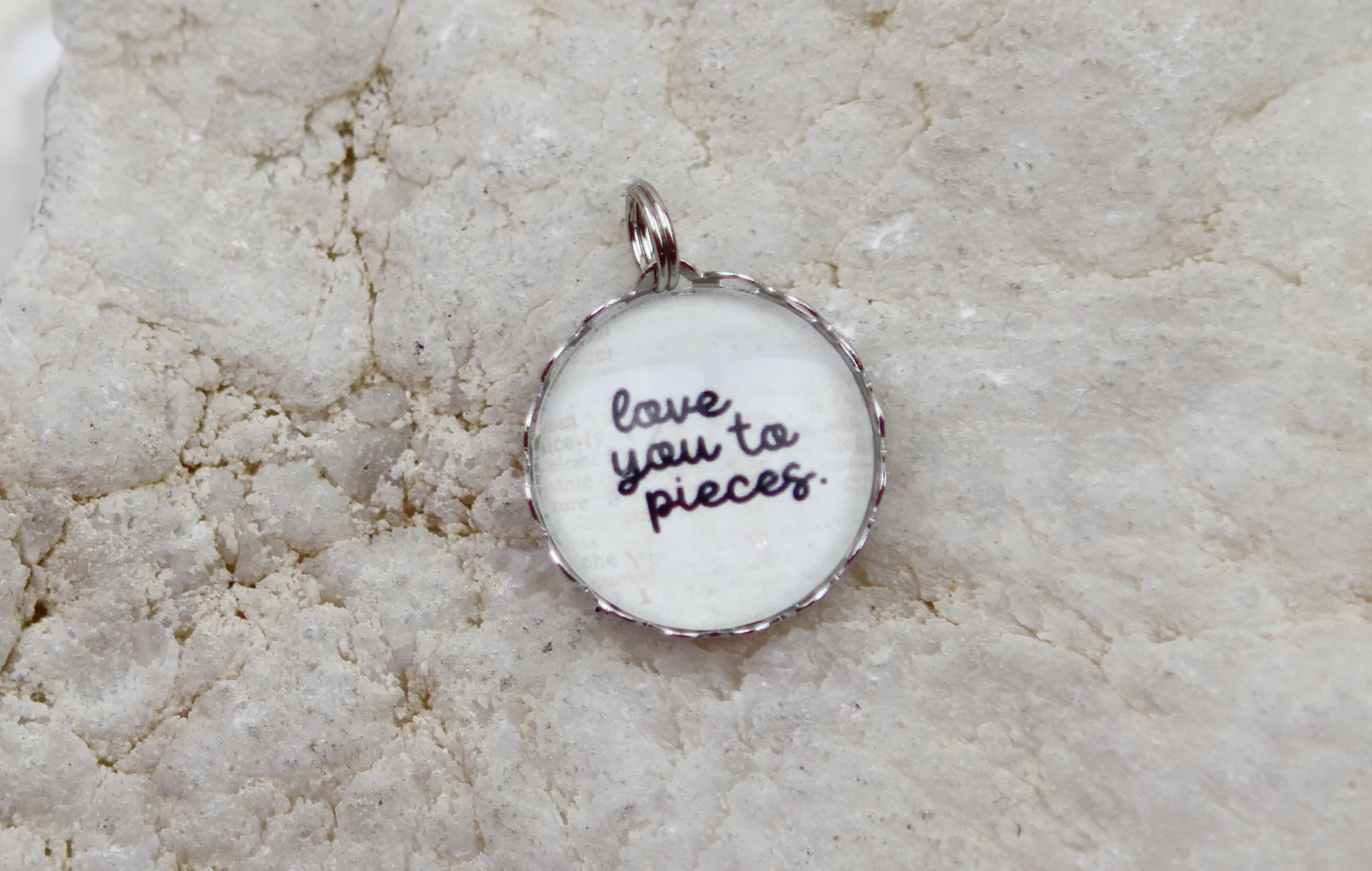 Love You To Pieces Bubble Charm - Image 2