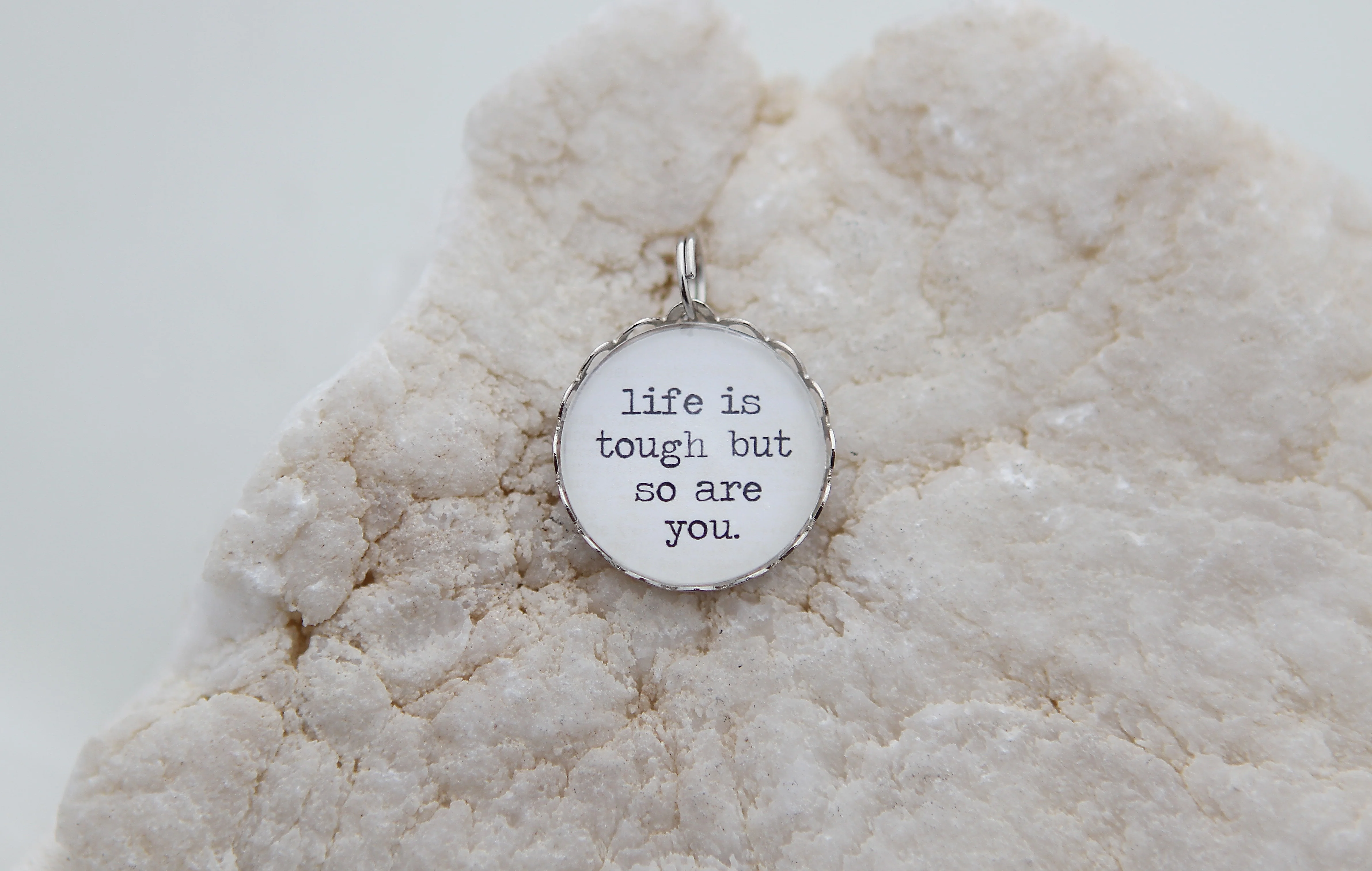 Life Is Tough Bubble Charm - Image 2