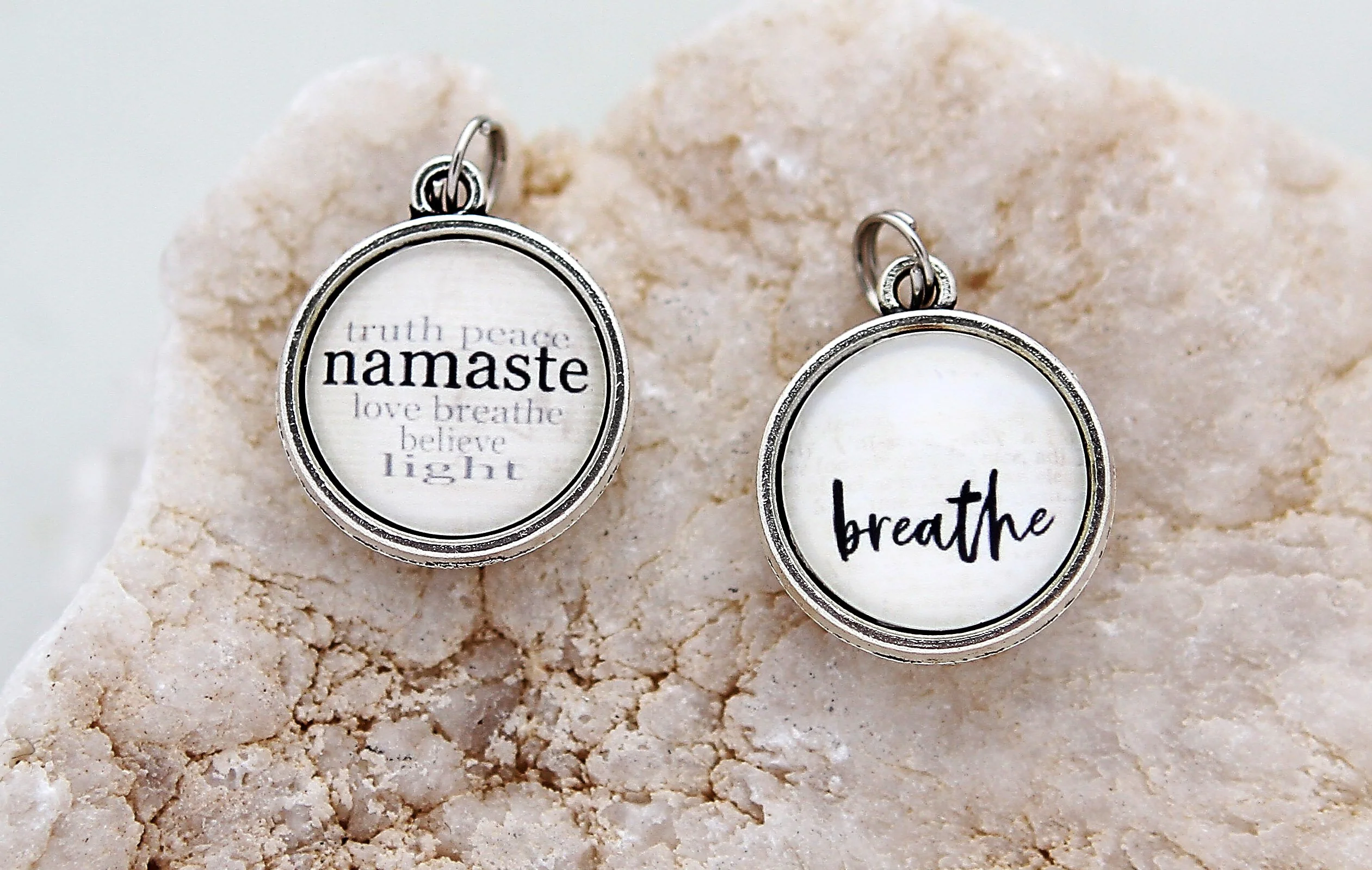 Namaste Double Bubble Charm