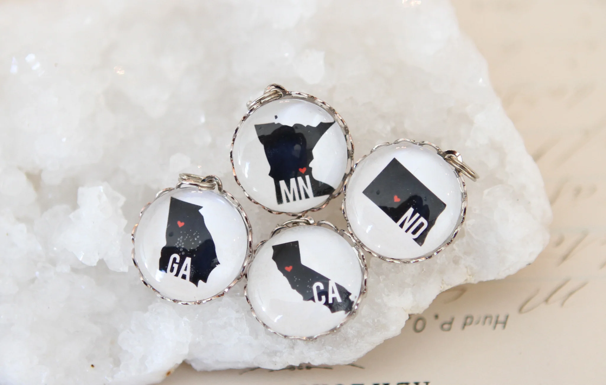 State Bubble Charm