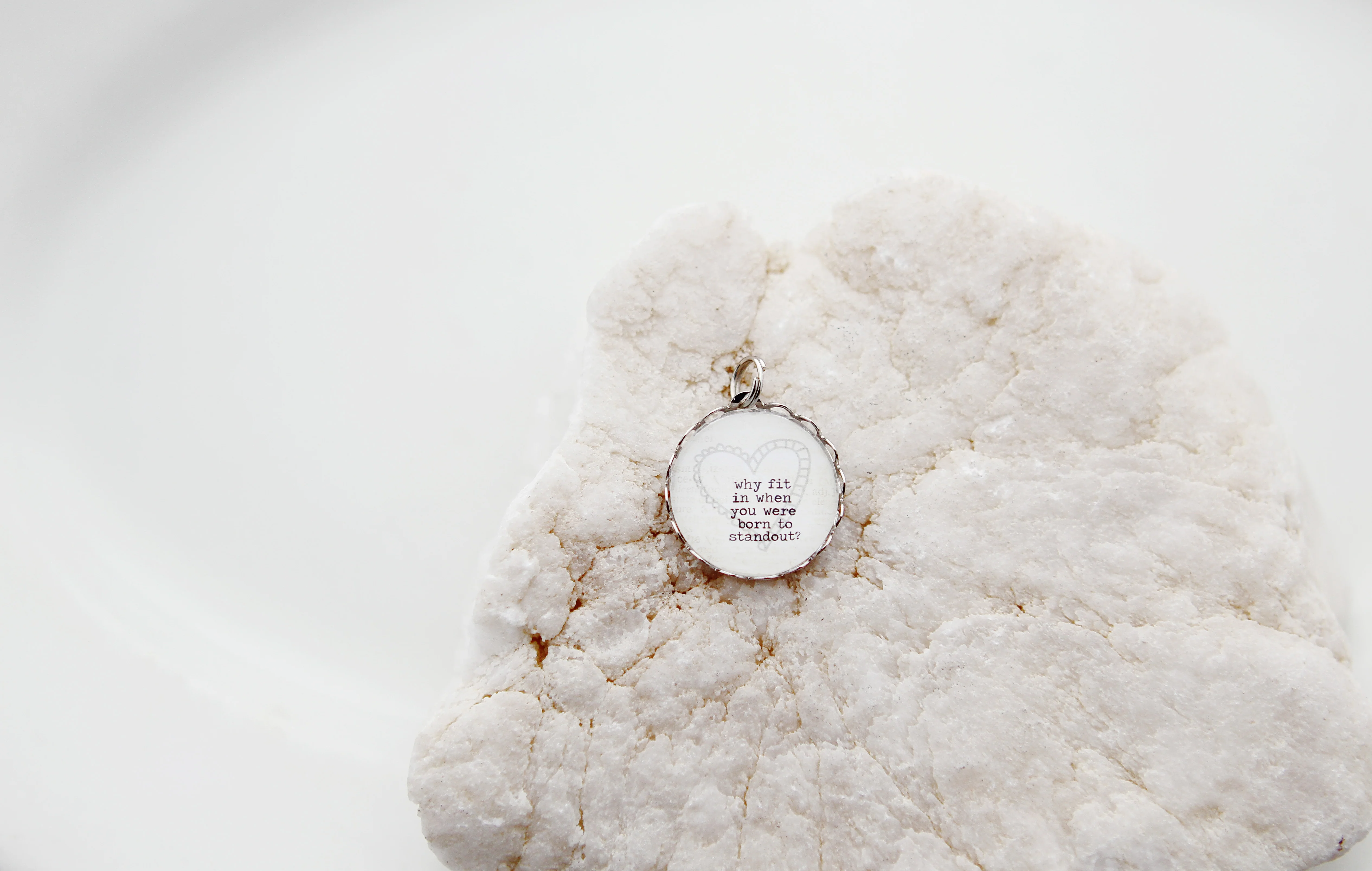 Why Fit In Bubble Charm - Image 2