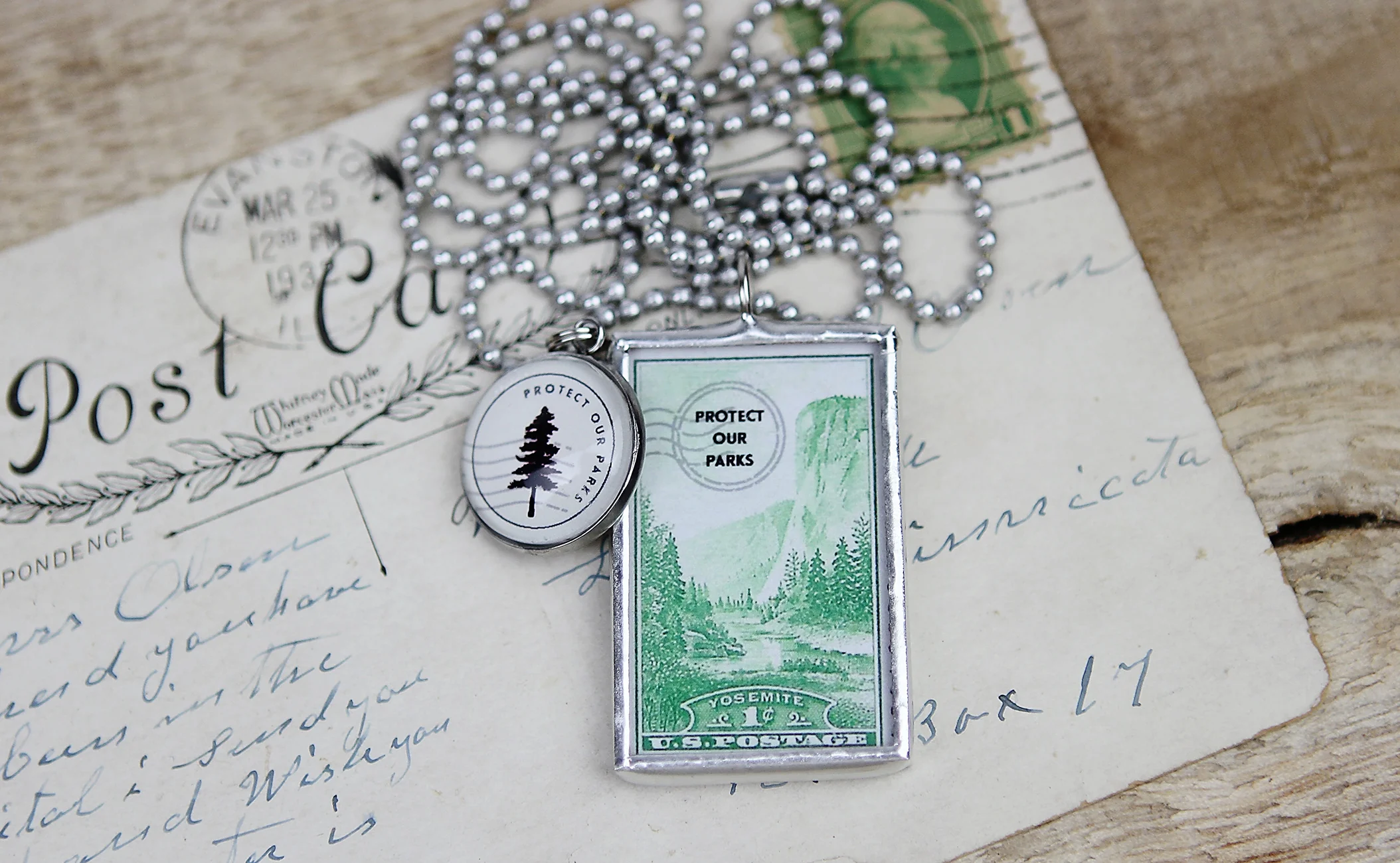 CALIFORNIA Yosemite National Park Necklace - Image 2
