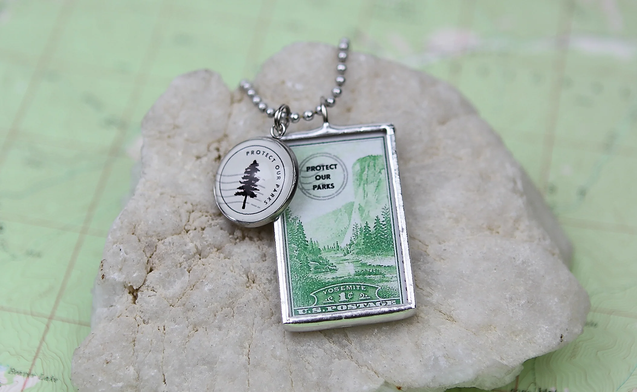 CALIFORNIA Yosemite National Park Necklace - Image 3